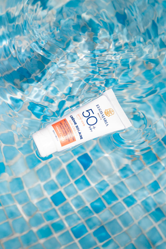 Crème Solaire Visage SPF 50+ – Très Haute Protection